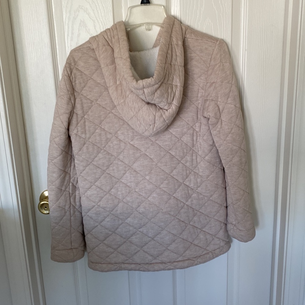 “Anthropologie” Sunday Saturday Gwynn, hooded quilted jacket; size XS - Picture 7 of 15